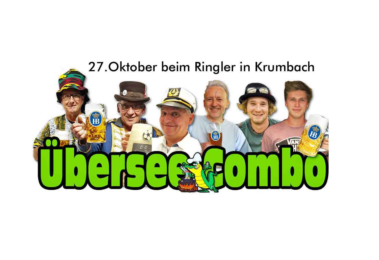 27. Oktober Übersee Combo im Sudhaus